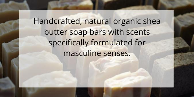 Kindred Essence Brigantine Handmade Natural Organic Soap Bar for Men