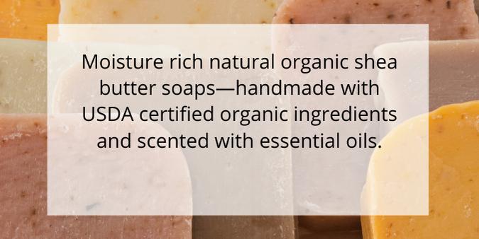 Jensan Forest Natural Organic Soap for Men with Shea Butter and Essential Oils