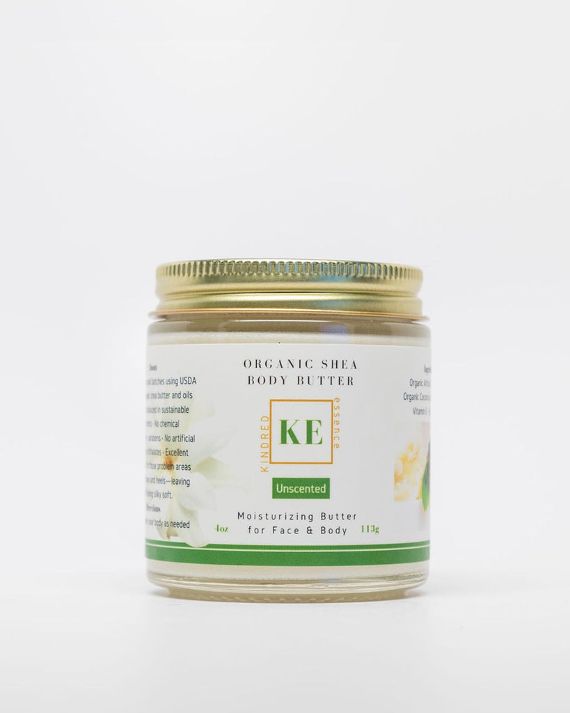 Kindred Essence Unscented Organic Shea Body Butter