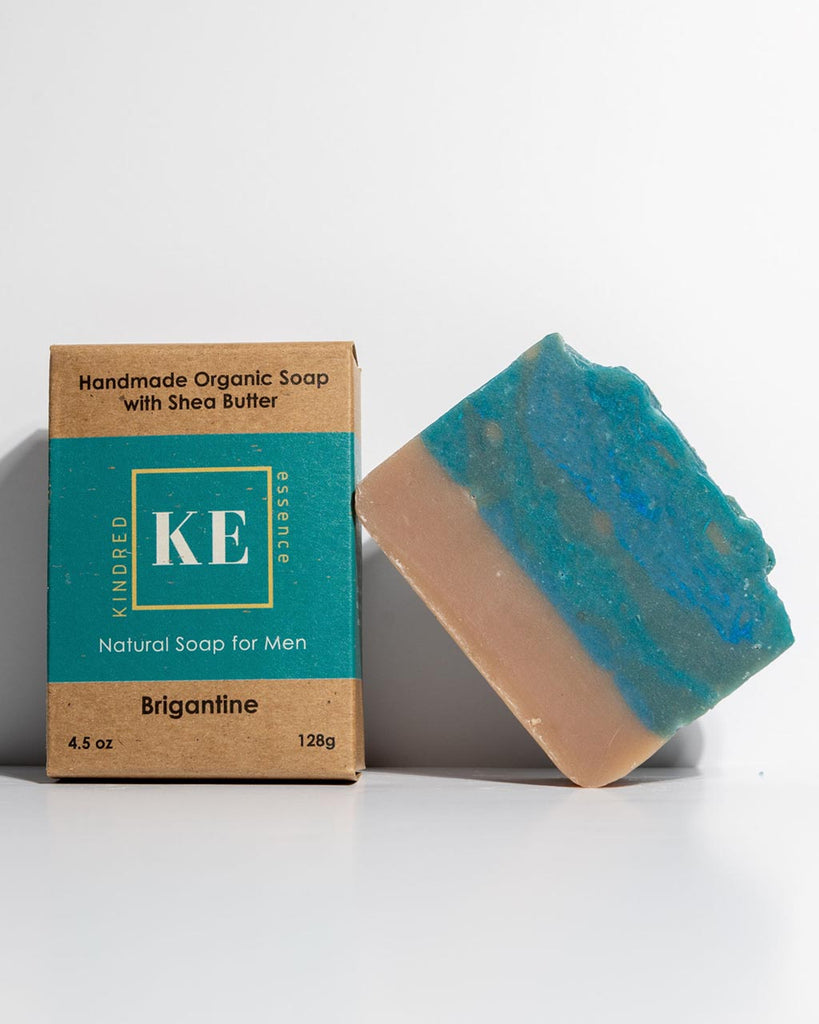 Kindred Essence Brigantine Handmade Natural Organic Soap Bar for Men