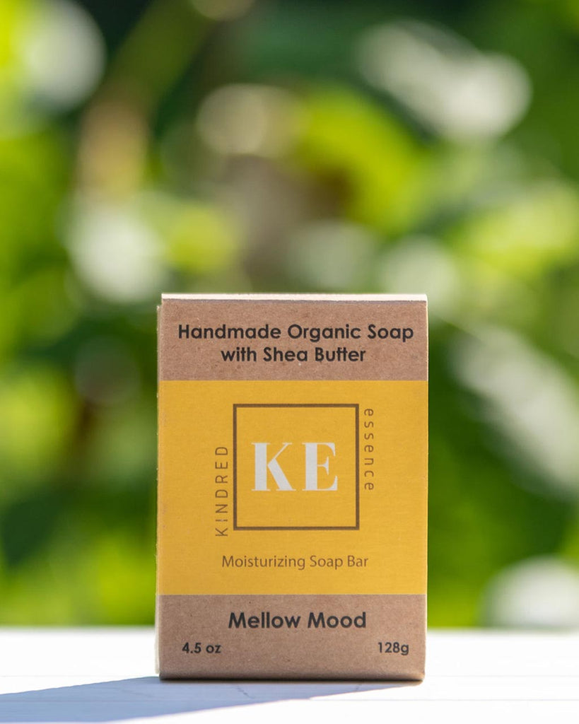 Kindred Essence Mellow Mood Natural Organic Shea Butter Soap Bar