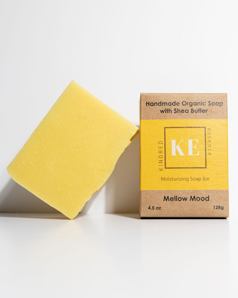 Kindred Essence Mellow Mood Natural Organic Shea Butter Soap Bar