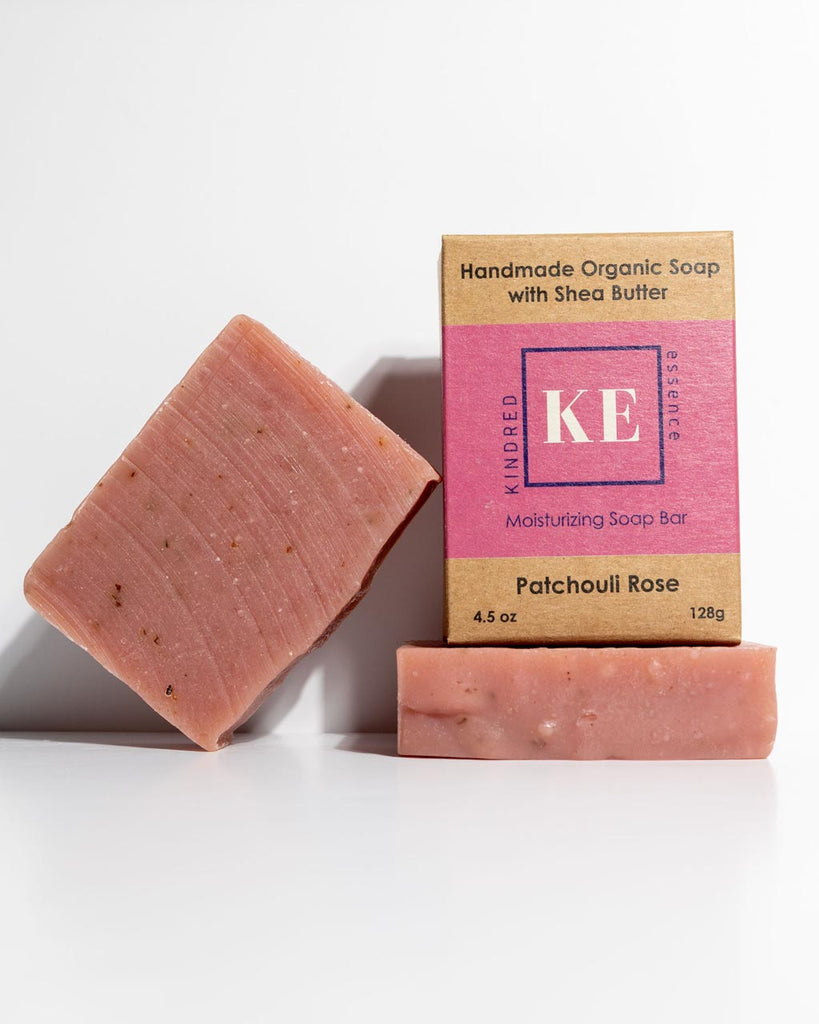 Kindred Essence Patchouli Rose Organic Soap Bar