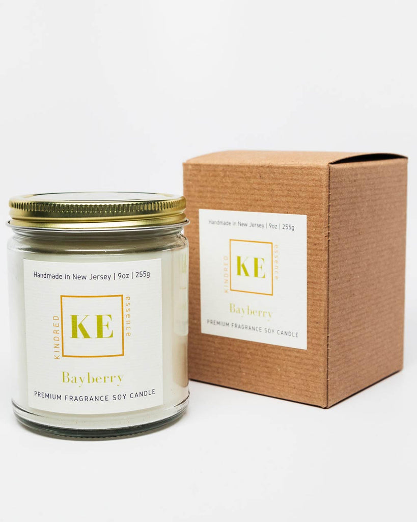 Kindred Essence Bayberry Soy Candle for the Christmas Holiday