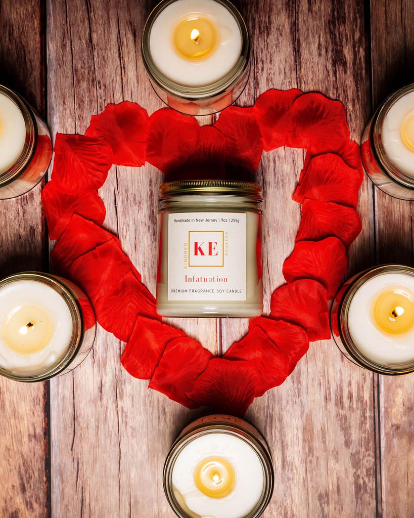Infatuation Romantic Soy Candle by Kindred Essence