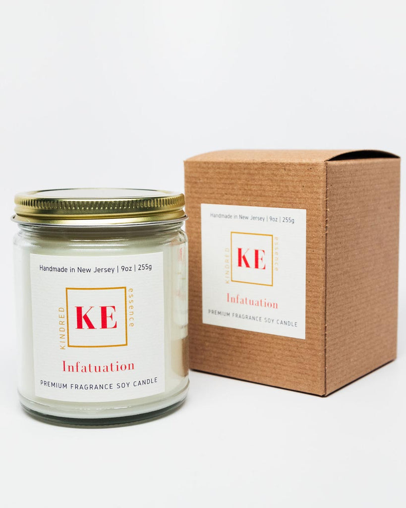 Infatuation Romantic Soy Candle by Kindred Essence