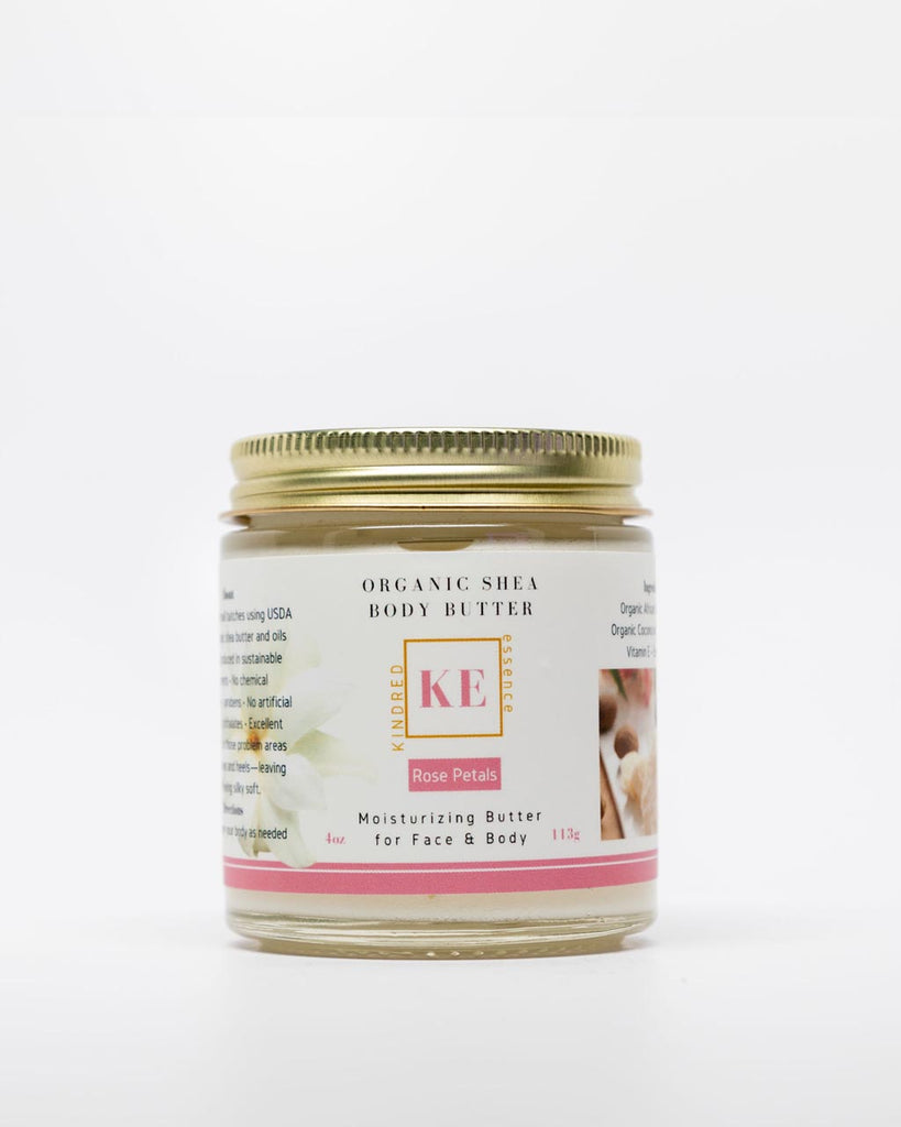 Kindred Essence Rose Petals Organic Body Butter