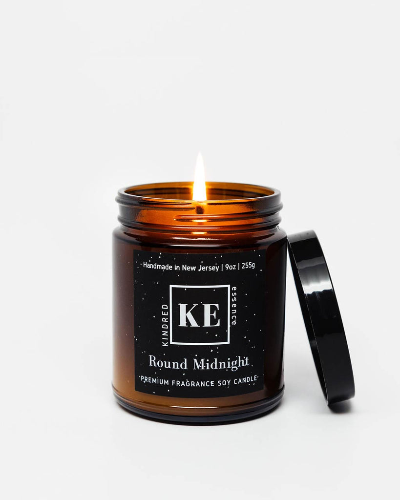 Kindred Essence Round Midnight Soy Candle for Men
