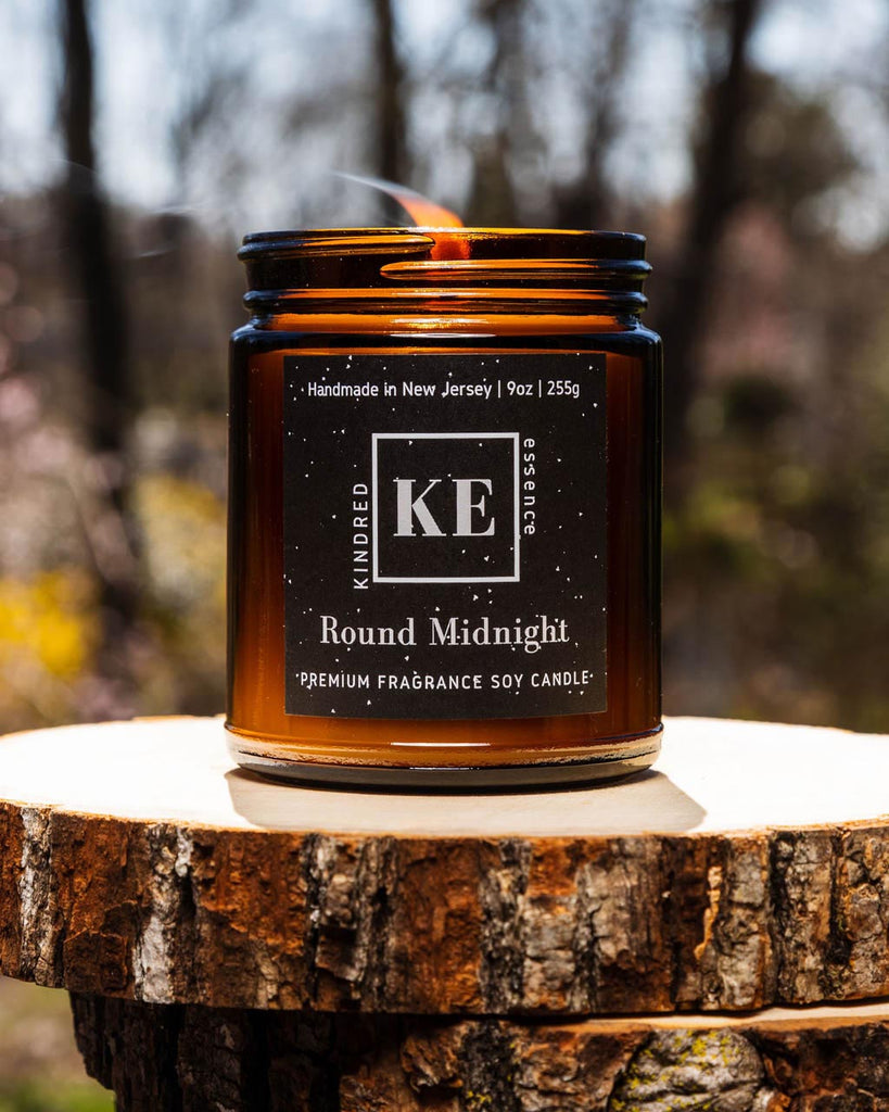 Kindred Essence Round Midnight Soy Candle for Men