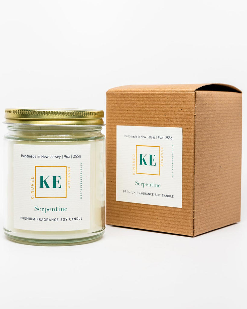 Kindred Essence Serpentine Unisex Essential Oil Soy Candle 
